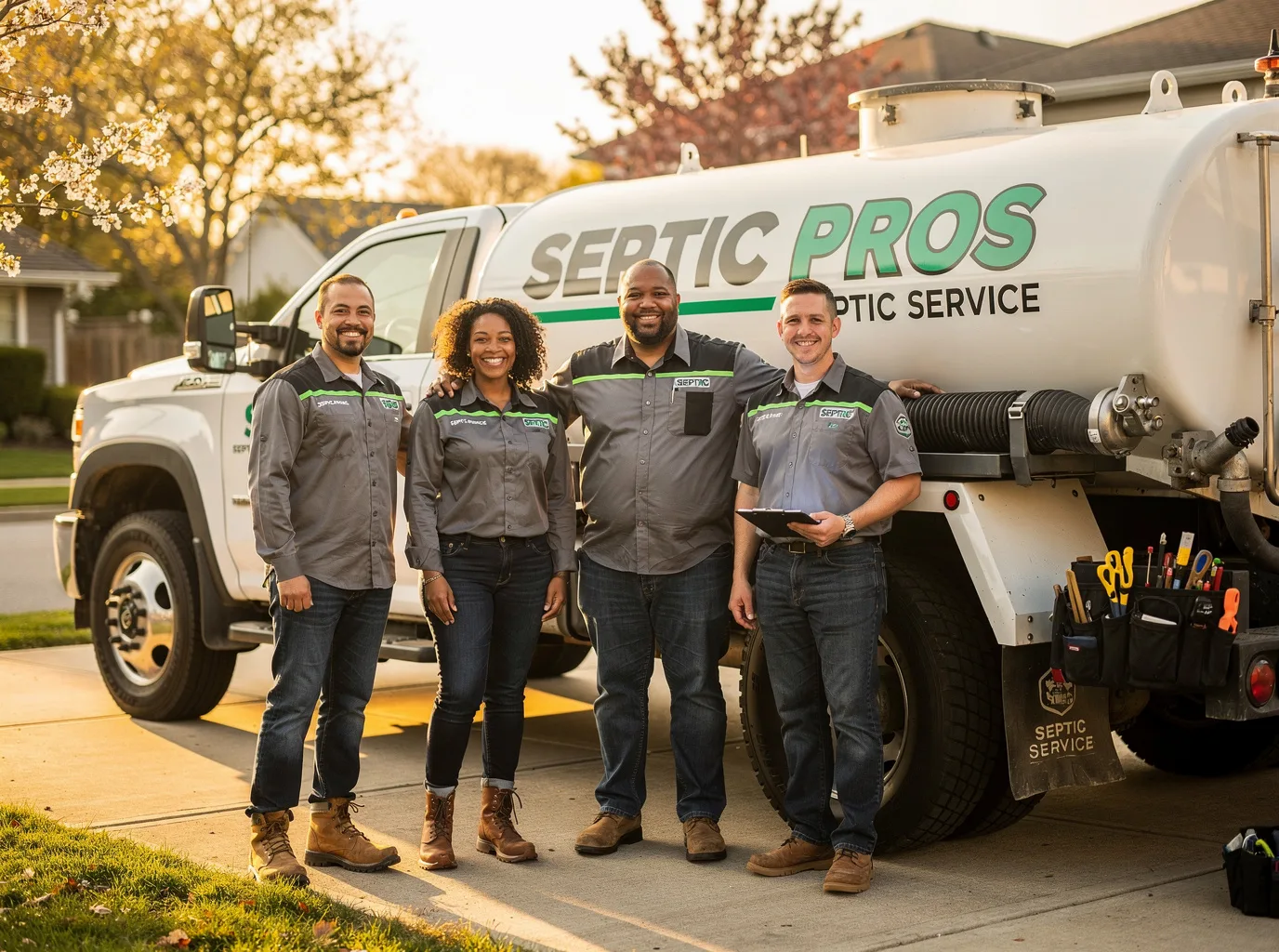 Septic Tank Pumping company in Blue Mountain, MS